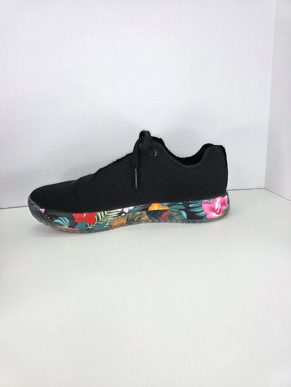 NOBULL Impact Sneaker Men's 9.5 Women's 11 Trainer SuperFabric Midnight Tropical - Picture 11 of 16